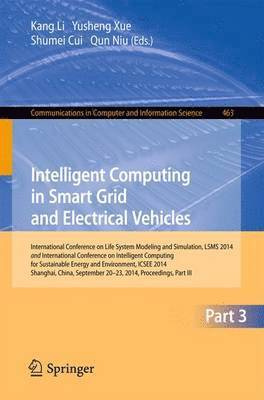 Intelligent Computing in Smart Grid and Electrical Vehicles 1