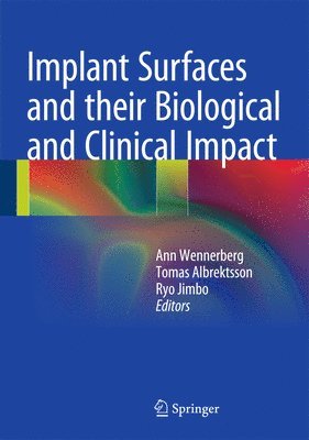 Implant Surfaces and their Biological and Clinical Impact 1