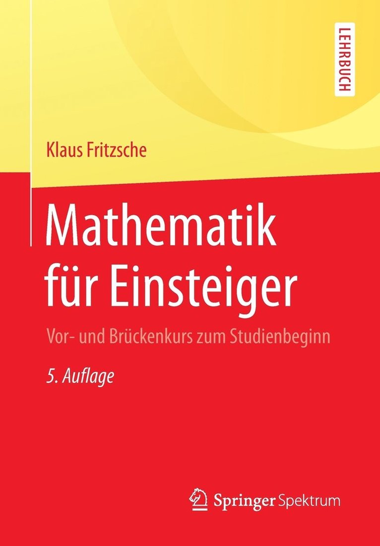 Mathematik fr Einsteiger 1