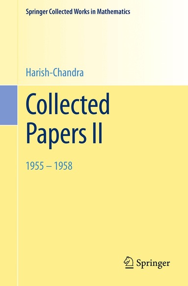 Harish-Chandra, Veeravalli Seshadri Varadarajan - Collected Papers II, Häftad