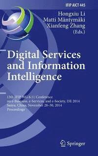 bokomslag Digital Services and Information Intelligence