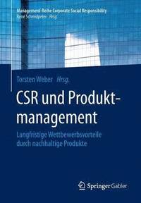 bokomslag CSR und Produktmanagement