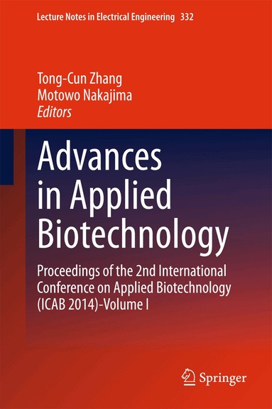 Tong-Cun Zhang, Motowo Nakajima - Advances in Applied Biotechnology, Inbunden
