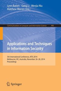 bokomslag Applications and Techniques in Information Security