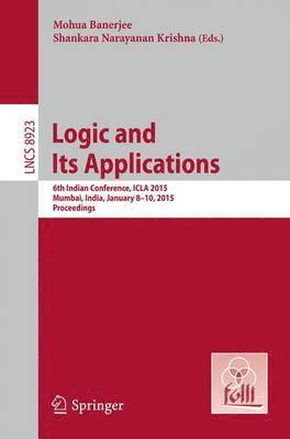 Mohua Banerjee, Krishna S., Krishna S - Logic and Its Applications, Häftad