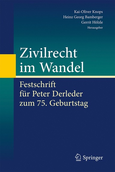 bokomslag Zivilrecht im Wandel