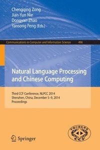 bokomslag Natural Language Processing and Chinese Computing