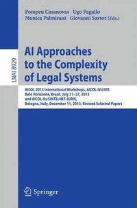 bokomslag AI Approaches to the Complexity of Legal Systems