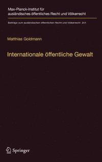 bokomslag Internationale öffentliche Gewalt