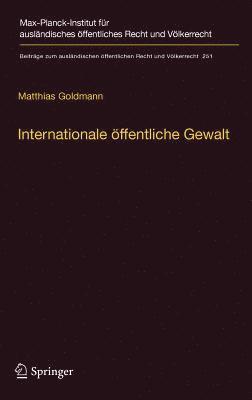 bokomslag Internationale öffentliche Gewalt