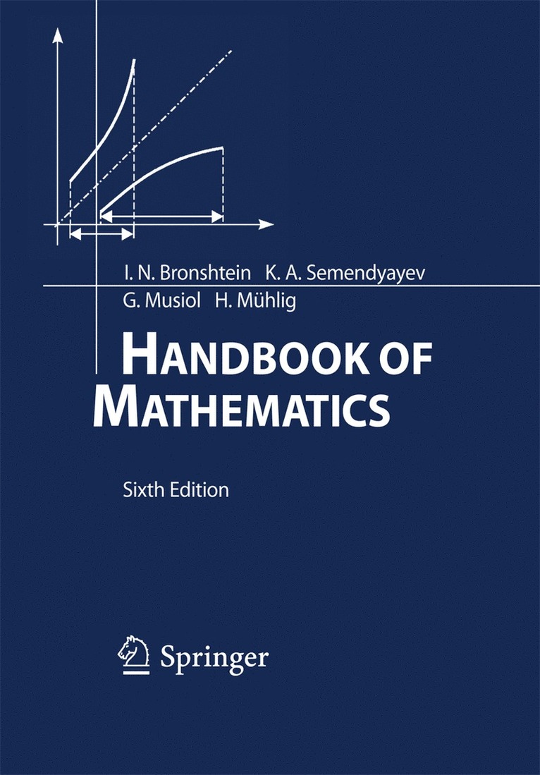 I.N. Bronshtein, K.A. Semendyayev, Gerhard Musiol, Heiner Mühlig, Heiner Muhlig, I. N. Bronshtein, K. a. Semendyayev, K. A. Semendyayev - Handbook of Mathematics, Häftad