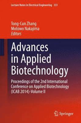 Tong-Cun Zhang, Motowo Nakajima - Advances in Applied Biotechnology, Inbunden