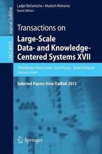 bokomslag Transactions on Large-Scale Data- and Knowledge-Centered Systems XVII
