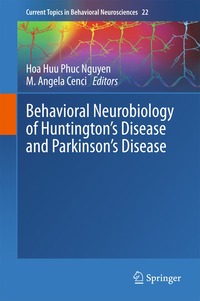 bokomslag Behavioral Neurobiology of Huntington's Disease and Parkinson's Disease