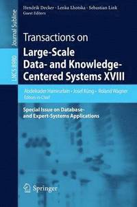 bokomslag Transactions on Large-Scale Data- and Knowledge-Centered Systems XVIII
