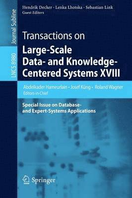 bokomslag Transactions on Large-Scale Data- and Knowledge-Centered Systems XVIII