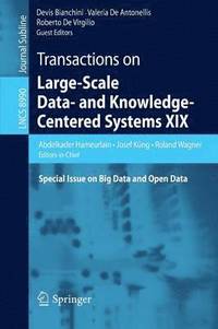bokomslag Transactions on Large-Scale Data- and Knowledge-Centered Systems XIX