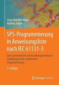bokomslag SPS-Programmierung in Anweisungsliste nach IEC 61131-3