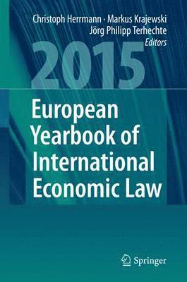 bokomslag European Yearbook of International Economic Law 2015