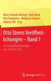 bokomslag Otto Sterns Verffentlichungen  Band 1