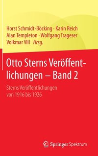 bokomslag Otto Sterns Veroeffentlichungen - Band 2