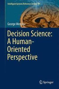 bokomslag Decision Science: A Human-Oriented Perspective