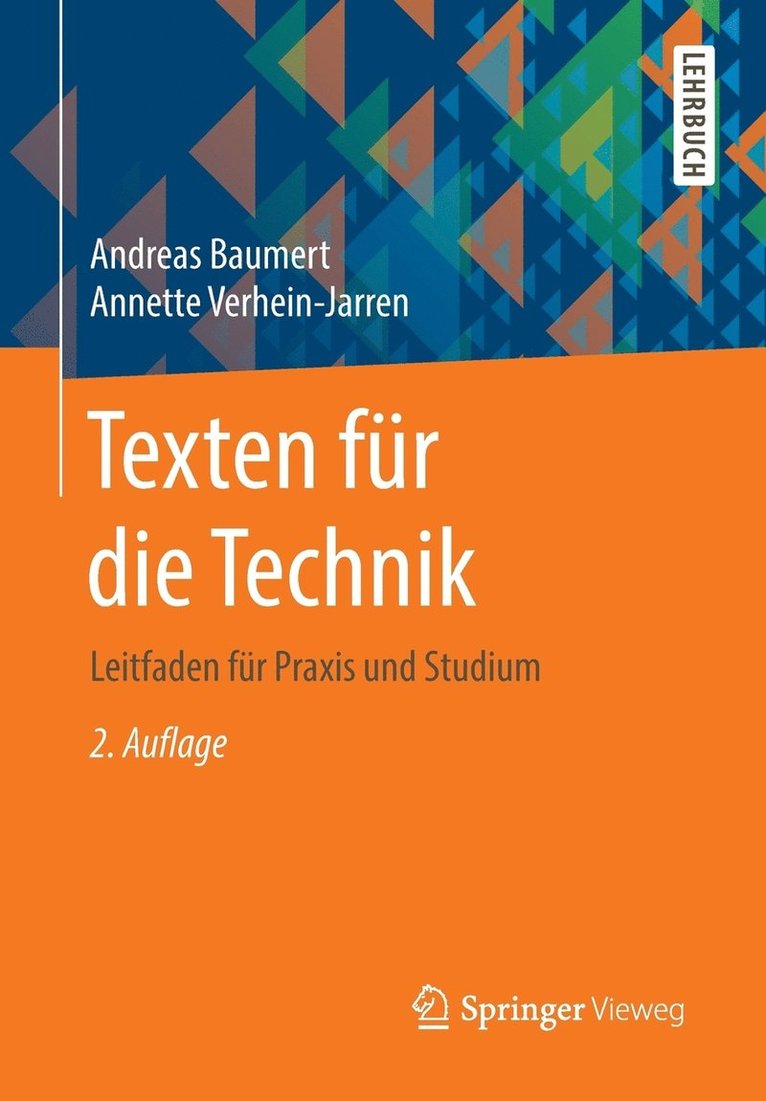 Andreas Baumert, Annette Verhein-Jarren - Texten für die Technik, Häftad