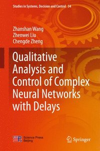bokomslag Qualitative Analysis and Control of Complex Neural Networks with Delays