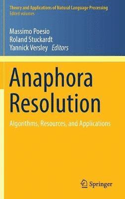 Anaphora Resolution 1