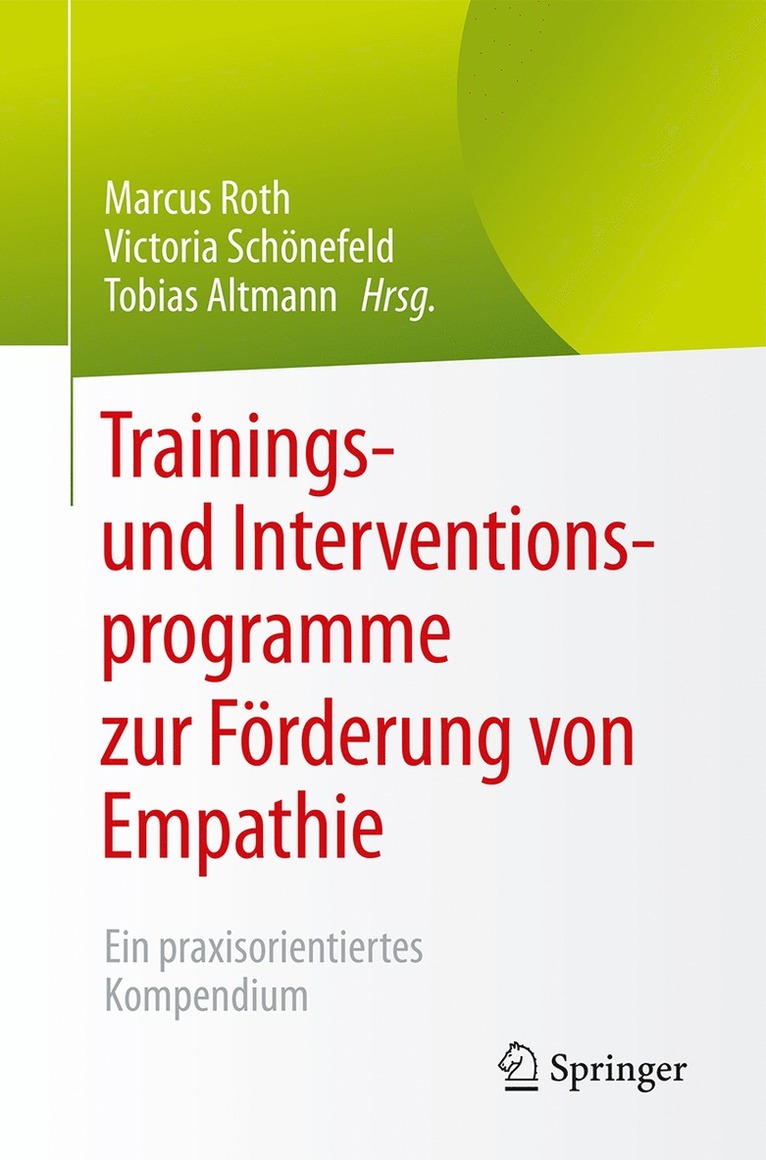 Trainings- und Interventionsprogramme zur Frderung von Empathie 1