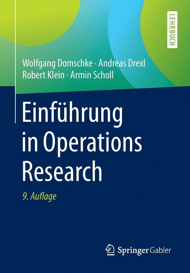 Einfhrung in Operations Research 1