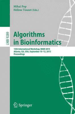 Mihai Pop, Hélène Touzet, Helene Touzet - Algorithms in Bioinformatics, Häftad