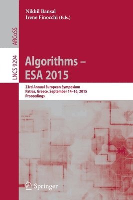 Algorithms - ESA 2015 1