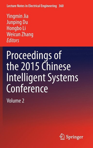 bokomslag Proceedings of the 2015 Chinese Intelligent Systems Conference