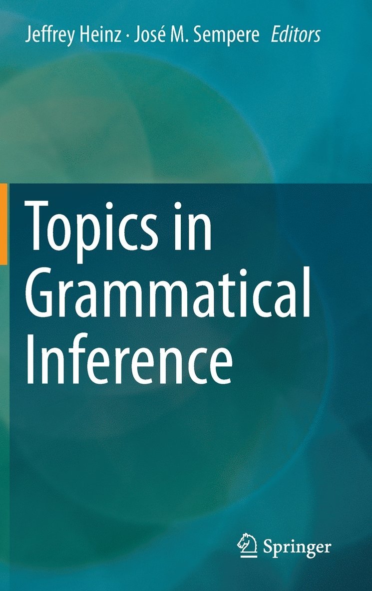 Topics in Grammatical Inference 1