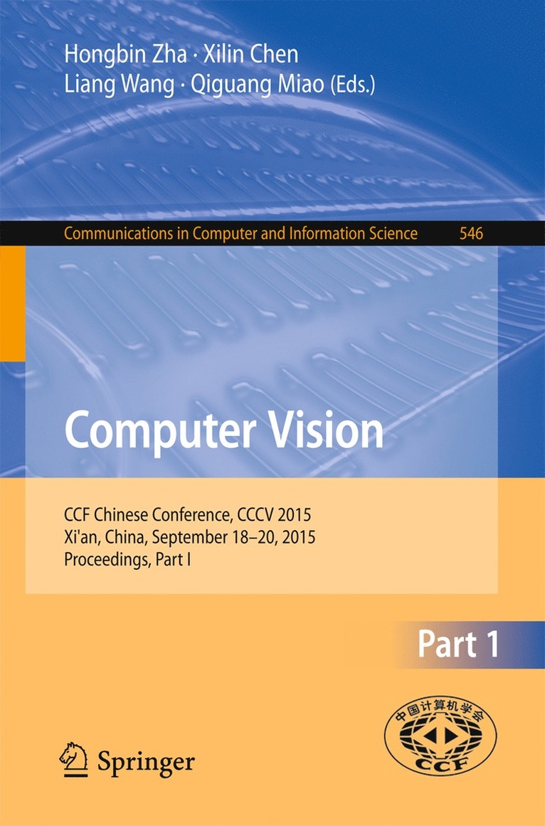 Honbin Zha, Xilin Chen, Liang Wang, Qiguang Miao - Computer Vision, Häftad