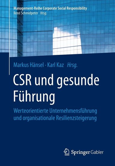 bokomslag CSR und gesunde Fhrung