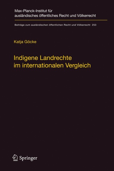 bokomslag Indigene Landrechte im internationalen Vergleich