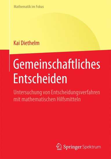 bokomslag Gemeinschaftliches Entscheiden