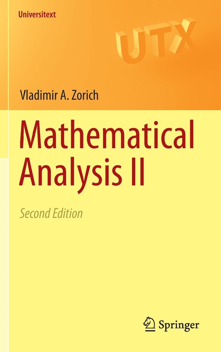 Mathematical Analysis II 1