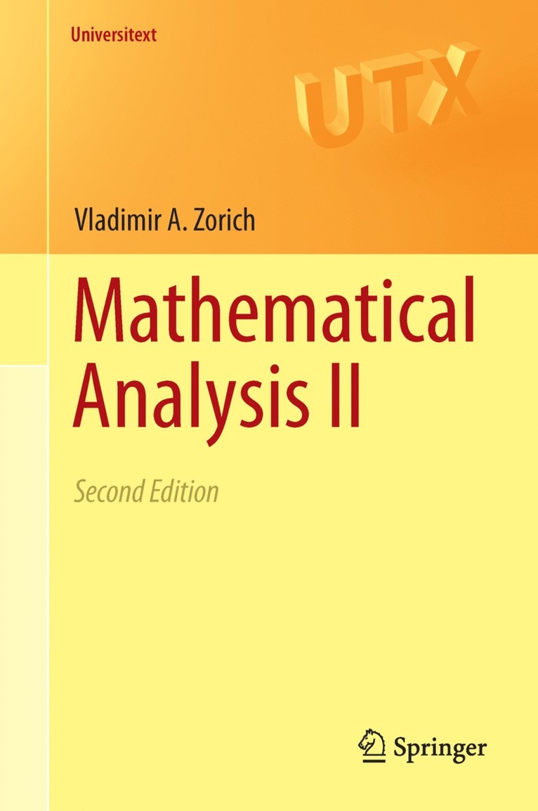 Mathematical Analysis II 1