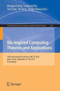 bokomslag Bio-Inspired Computing -- Theories and Applications