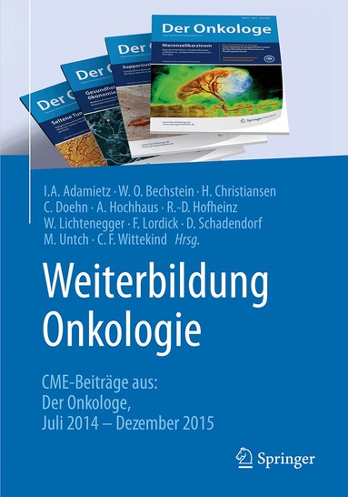 Irenäus A. Adamietz, Wolf O. Bechstein, Hans Christiansen, Christian Doehn, Andreas Hochhaus, Ralf-Dieter Hofheinz, Werner Lichtenegger, Florian Lordick, Dirk Schadendorf, Michael Untch, Christian F. Wittekind - Weiterbildung Onkologie, Häftad