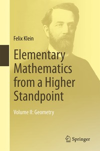 bokomslag Elementary Mathematics from a Higher Standpoint