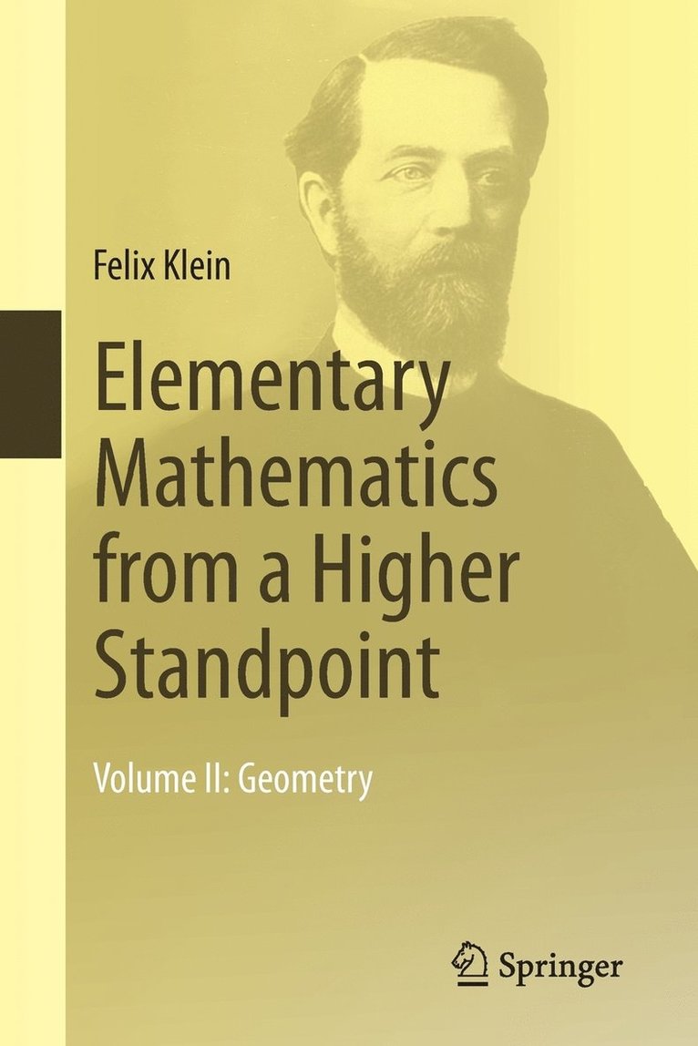 Elementary Mathematics from a Higher Standpoint 1