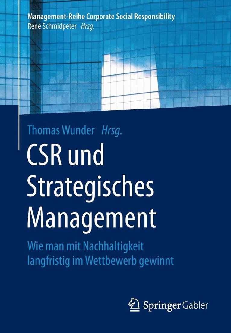 Thomas Wunder - CSR und Strategisches Management, Häftad