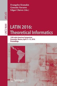 bokomslag LATIN 2016: Theoretical Informatics