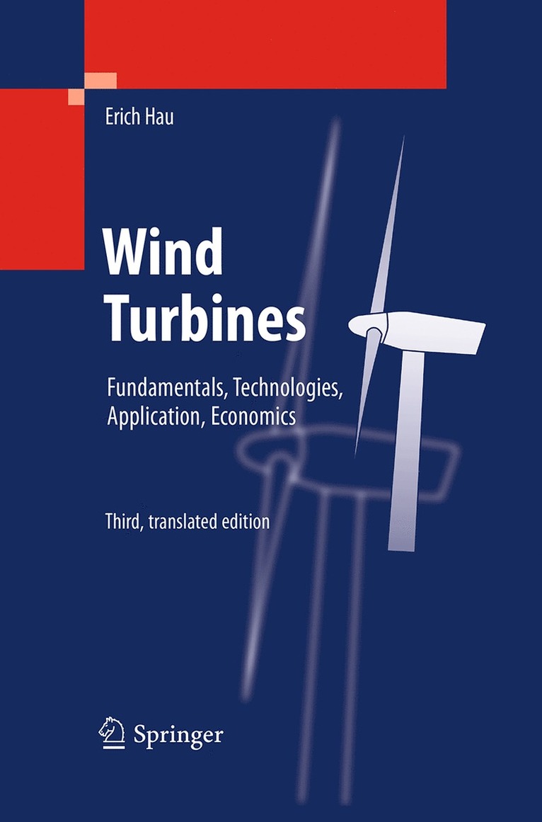Erich Hau - Wind Turbines, Häftad