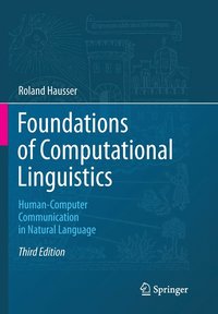 bokomslag Foundations of Computational Linguistics