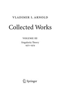 bokomslag Vladimir Arnold  Collected Works